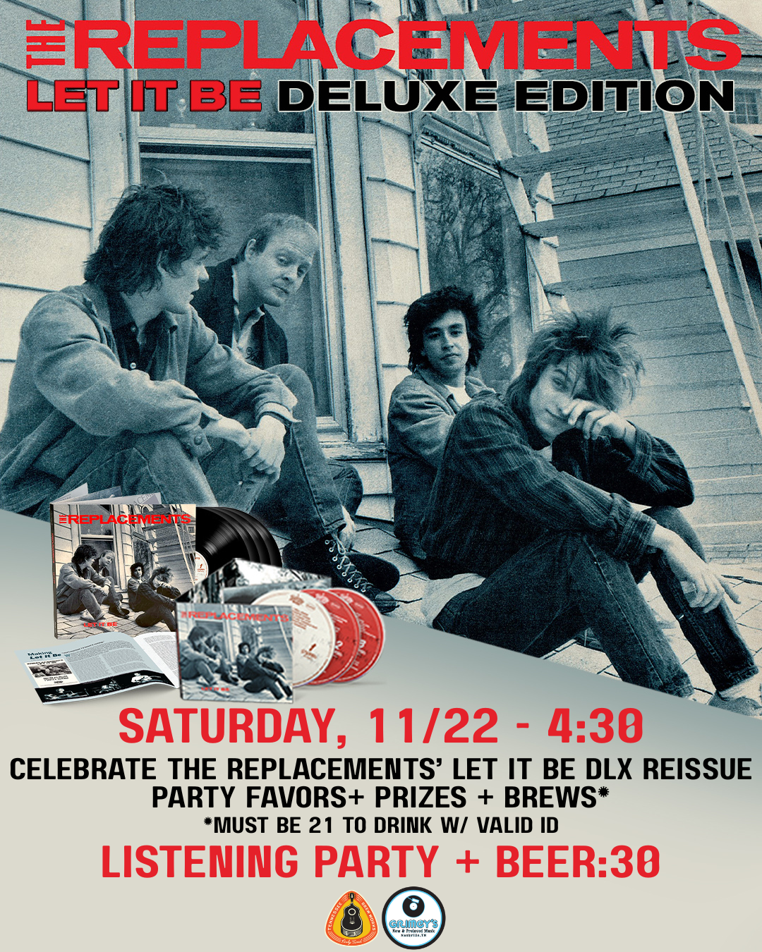 THE REPLACEMENTS「Let It Be」 Rock Cellar Magazine - Out Now: The Replacements – Deluxe